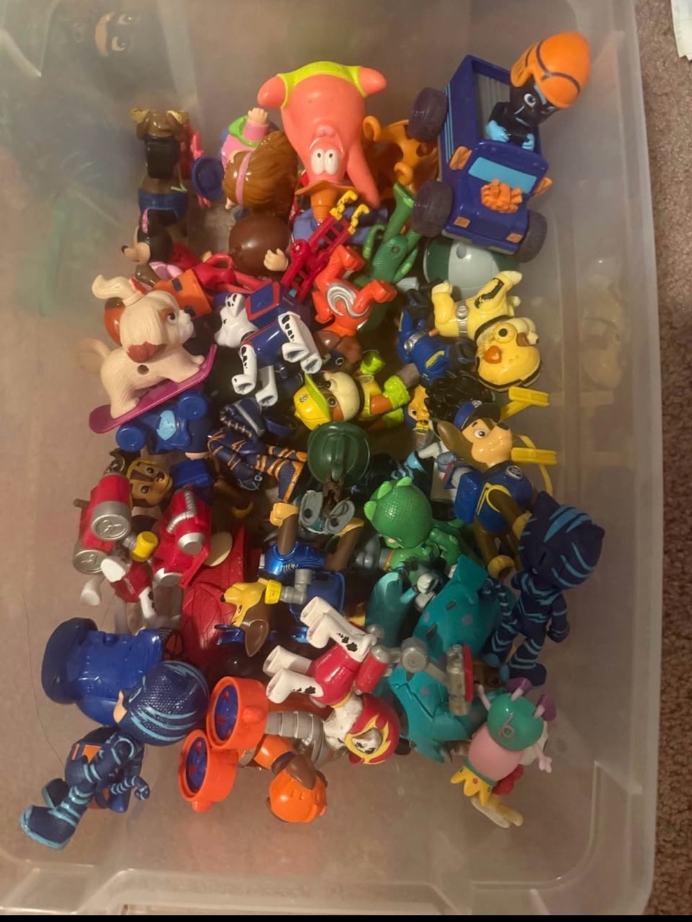 Assorted Kids Character Toy Pack - Mixed Colors